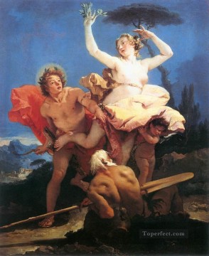 Giovanni Battista Tiepolo Painting - Apollo and Daphne Giovanni Battista Tiepolo